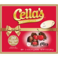 Cellas Mlk Chocolate Covered Cherry Gift Box - 10 Ounce